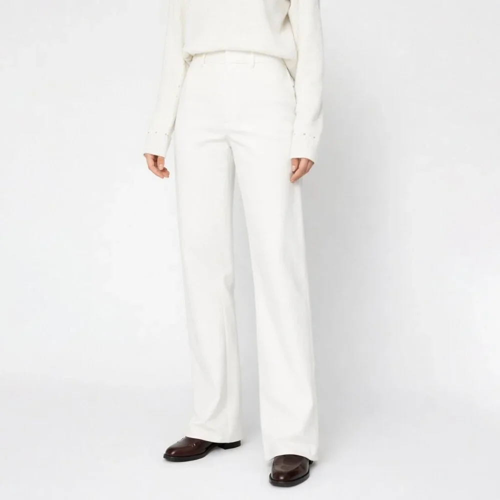 NWT NSF CLOTHING SRPLS US Military Officer Trouser French Vanilla Size 26‎
